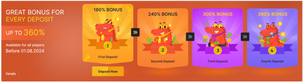 BC Game bonuses